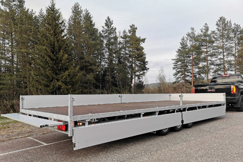 Tilhengernor MX-serie kant nede