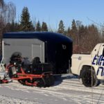 Debon Roadster 700 med snøscooter