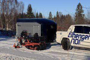 Debon Roadster 700 med snøscooter