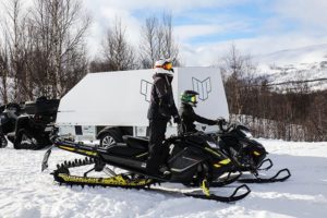 4P Racing snøscooter tilhenger