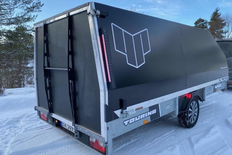 4P Touring Snøscooter-tillhenger J