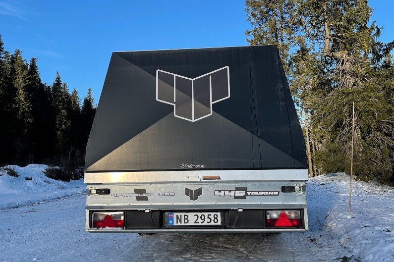 4P Touring snøscooter- tilhenger H
