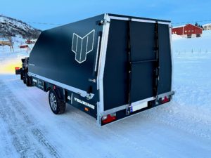 4P Touring snøscooter tilhenger
