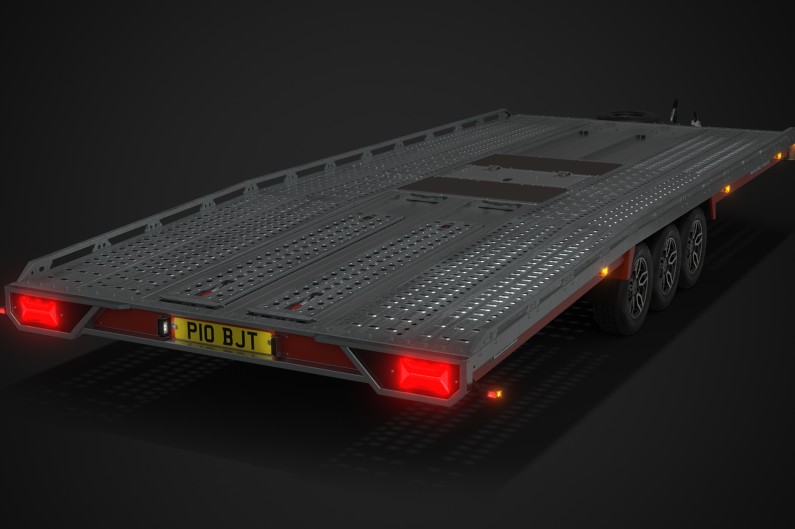 Brian James T Transporter biltilhenger standard ledlys