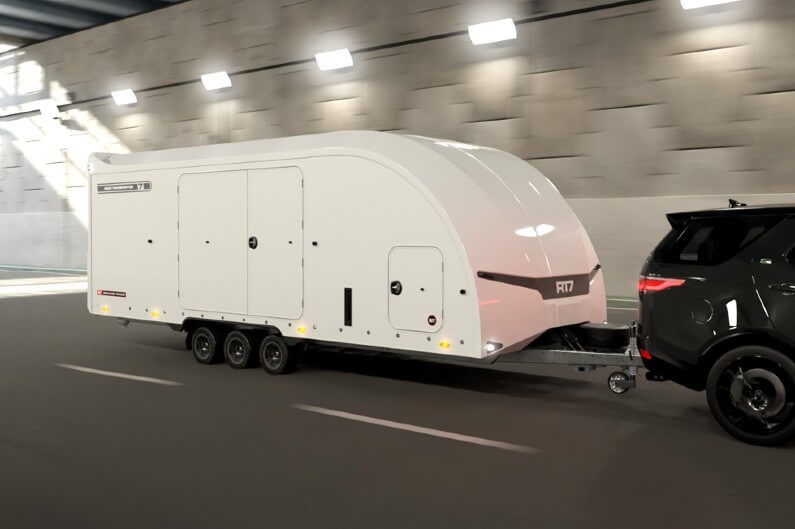 Brian James Race Transporter 7 er en biltilhenger