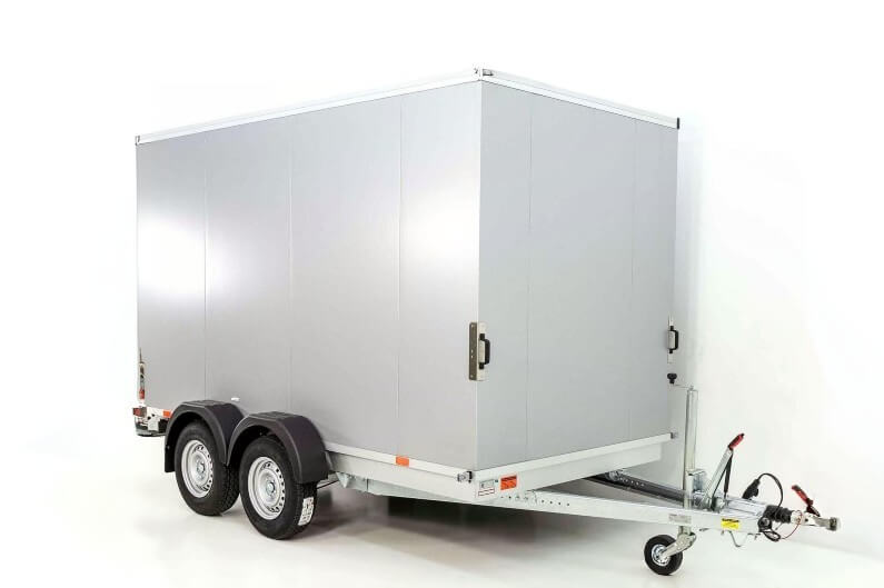 Wiks Box Trailer TK isolert skaphenger doble dører bak Bilde A