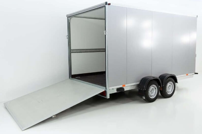 Wiks Box Trailer TK isolert skaphenger med rampe som tilleggsutstyr I