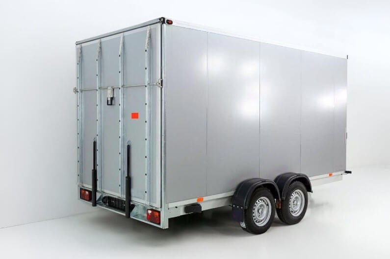 Wiks Box Trailere TK isolert skaphenger med rampe som tilleggsutstyr J