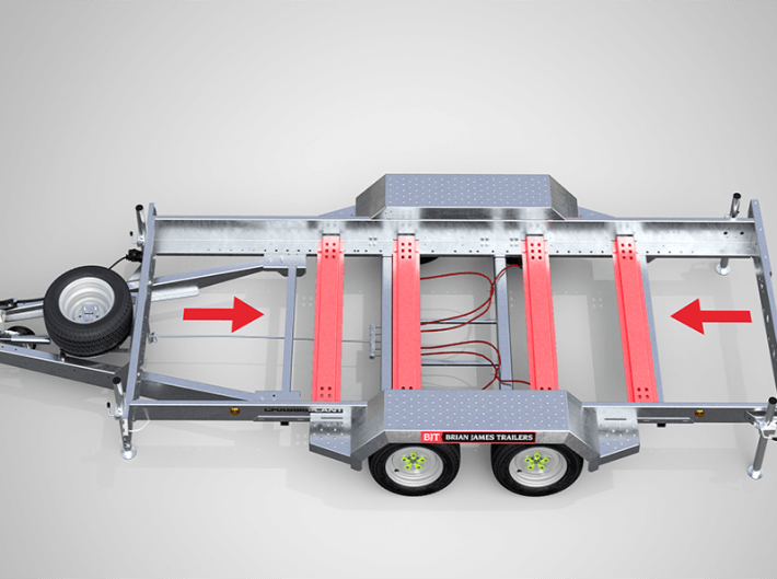 Brian James Chassis Plant maskinhenger for aggregat og vanntanker