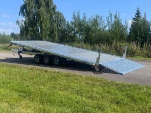 Wiks Transformer multifunksjonshenger, varehenger, maskinhenger og biltransporter i ett