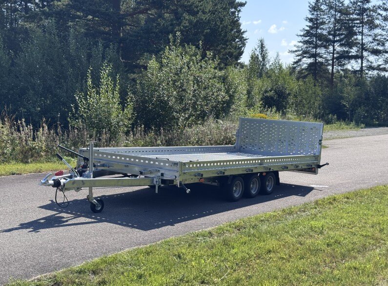 Wiks Transformer multifunksjonshenger, varehenger, maskinhenger og biltransporter