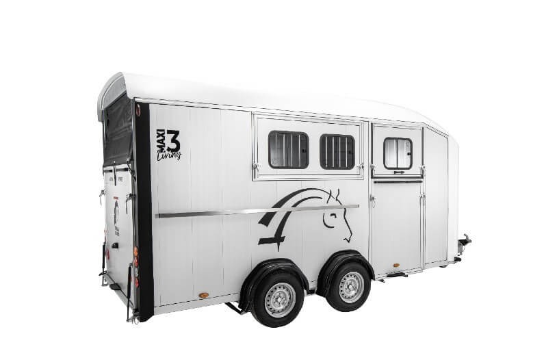 Cheval Liberté MAXI 3 Living er en hestehenger med bodel og opptil tre hester